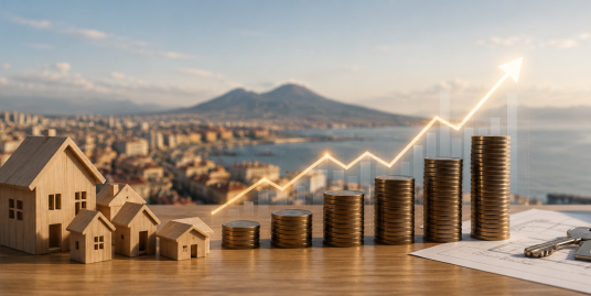Salgono i prezzi degli immobili a Napoli nel 2026