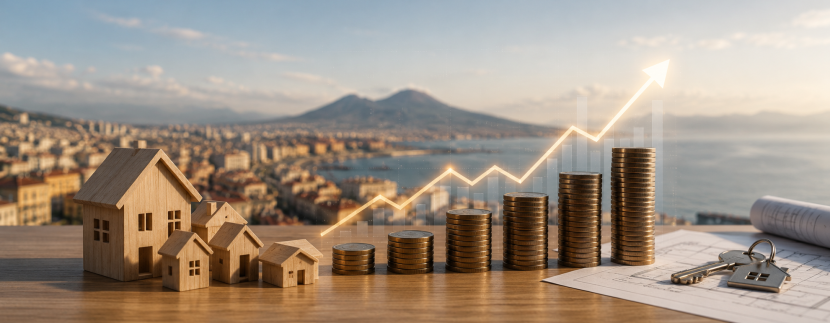 Salgono i prezzi degli immobili a Napoli nel 2026